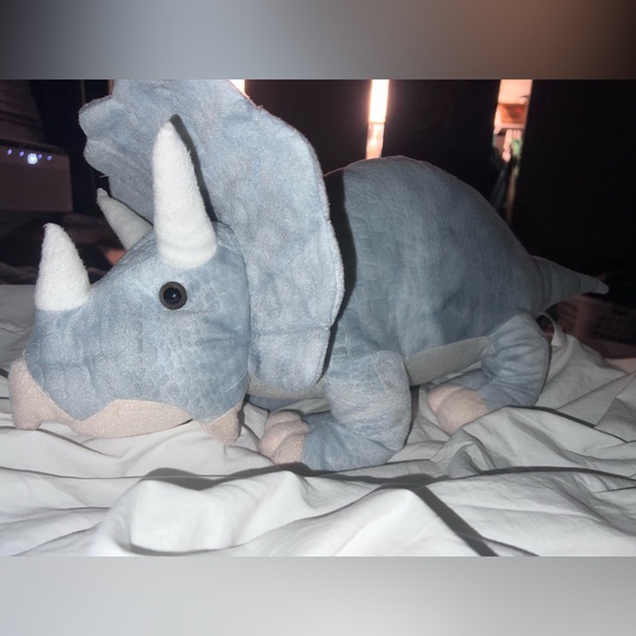 Other - Triceratops large 24 in plushie EUC